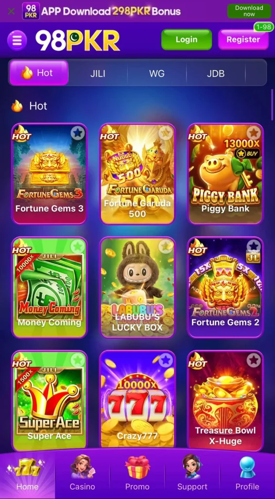 98PKR Com